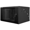 LANBERG RACKOVÁ SKRIŇA 19'' DVOJDIELNA NÁSTENNÁ 6U/600X600 (FLAT PACK) ČIERNA WF02-6606-10B