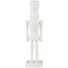 Ib Laursen Drevená soška Nutcracker Rounded Feet White 21 cm