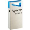 Apacer USB flash disk, USB 3.0, 64GB, AH155, strieborný, AP64GAH155U-1, USB A, s pútkom