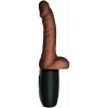 Vibrator Pipedream King Cock Plus Gaštanová