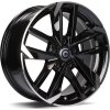 Carbonado Rennes 7x16 5x108 ET40 black front polished