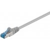 S/FTP (PiMF) Patchkábel LSOH 7.5m cat.6a, sivý, Cu