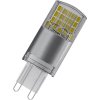 OSRAM HOMELIGHTING 4058075449893 LED En.trieda 2021 E (A - G) G9 valcovitý tvar 4.2 W = 40 W teplá biela (Ø x d) 18 mm x 49 mm 2 ks; 4058075449893
