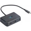 DELTACO USBC-HUB203, USB Type C Hub 4x USB A