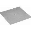 Poklop pochôdzny A15 pre revíznu šachtu DAKOTA plastový 400 x 400 mm sivý