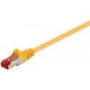 S/FTP (PiMF) Patchkábel LSOH 7.5m cat.6, žltý, Cu