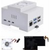 RASPBERRY Pi 5 DIN Krabička s chladičom (DSK018)