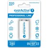 everActive 9V 320 mAh 1 ks EVHLR22-320