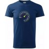 Tachometer cíti sa - 60 rokov - Klasické pánske tričko vyššej gramáže - XS ( Polnočná modrá )