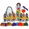 MARIONETINO – Snehulienka a sedem trpaslíkov – bábky 8 ks + zrkadlo Bábky s kulisou
