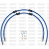 Venhill CROSSOVER-predok-sada Venhill POWERHOSEPLUS YAM-6025F-SB (2 hadice v sade) modré hadice, chrómové koncovky