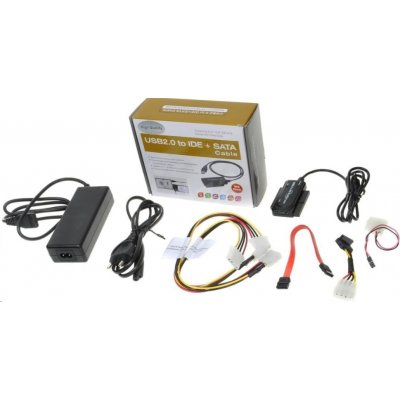 Oem PremiumCord USB 2.0 - IDE + SATA adapter s kabelem a přídavným zdrojem  ku2ides od 33,13 € - Heureka.sk