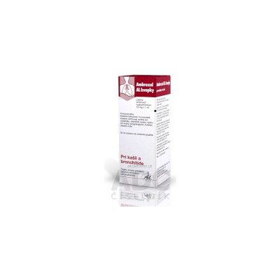 Ambroxol AL kvapky gtt por (fľ.skl.hnedá) 1x50 ml