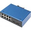 DIGITUS Industrial 4+2-Port Gigabit Ethernet Switch 4 Port GE RJ 54, 2 GE SFP Port (DN-651148)