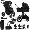 MUUVO Kočík kombinovaný Quick SE 2 2v1 + CYBEX Aton B2 i-Size + základňa Variant: MUUVO Kočík kombinovaný Quick SE 2 Chromium black set 2v1