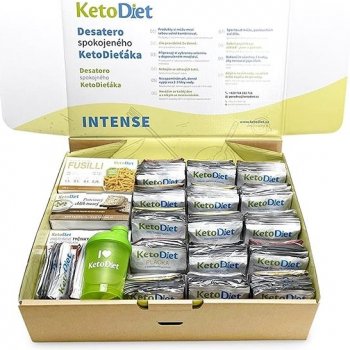 KetoDiet 4-týždenný balíček INTENSE pre 1. krok 140 porcií 6310g