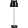V-Tac | LED Stmievateľná nabíjacia stolná lampa LED/3W/5V 3000K čierna | VT1743