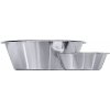 Mělká mísa nerezové s okrajem 4,5 l | CONTACTO, 1525/260 inox
