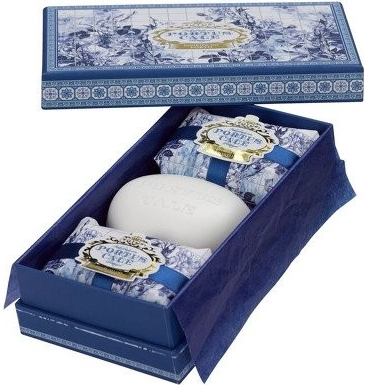 Castelbel mýdla Gold & Blue 3 x 150 g darčeková sada