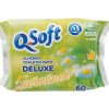 Q Soft Deluxe Harmanček vlhčený toaletný papier 60ks