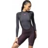 ALÉ Cycling Clothing Alé PR-E Magic Colour Winter W bibshort, Blackberry purple Veľkosť: S Zateplené krátke cyklistické nohavice s trakmi