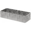 Compactor Úložný organizér do zásuvky Compactor TEX - košík L, 30 x 12 x 7 cm, sivý, L