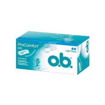 O.B. ProComfort Light Days tampóny 16 ks