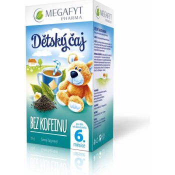 Megafyt čierny bez kofeínu 20 x 1,75 g