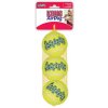 Hračka Kong Dog SqueakAir Lopta s pískatkom tenis, guma vulkanizovaná, XS (3ks/bal.)