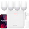 Bezdrôtová alarmová sada AX PRO, 4x PIR pohybový senzor, WiFi, GPRS - Hikvision