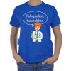 Fajntričko Kids Detské tričko - Keď vyrastiem, budem doktor, Farba kráľovská modrá, Strih/ Variant Detský