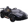 Lean Toys elektrické autíčko Lamborghini Huracan nelakované 2021 4x45W motor 12V45 AH batéria čierná