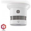 Nedis ZBDS10WT SmartLife Detektor Dyme| Zigbee 3.0 | Napájanie z batérie | Životnosť snímača: 10 Rok | 85 dB | Biela