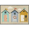 wash+dry Interiérová rohožka Beachhut 50x75 cm Rozmer: 50x75 cm