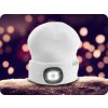 Eco Light Čiapka s nabíjateľným LED svetlom 1W, 250mAh, 6500K, biela [EC20590]