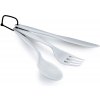 GSI Outdoors Tekk Cutlery Set eggshell