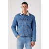 Wrangler pánska džínsová bunda ICONS Sherpa 112341083