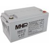MHPower GE65-12 Gélový akumulátor 12 V/65 Ah, Terminál T1 – M6, Deep Cycle; GE65-12 39517