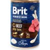 Konzerva Brit Premium by Nature Beef with Tripes 400 g