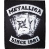 Metallica 30th Anniversary Playing Card Nažehlovačka