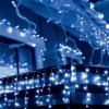Somogyi LED svetelný Záves KKF 308/BL 10m modrý