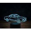 Beling 3D lampa,Volkswagen Karmann Ghia, 7 farebná VW21