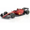 Bburago Formula F1 Ferrari Scuderia F1-75 2022 nr.55 Carlos Sainz with driver and 1:18