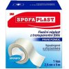 3M SPOFAPLAST č.432 Fixačná náplasť 2,5cm x 5m, z transparentnej fólie, cievka 1x1 ks