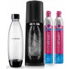 SET Soda Stream TERRA čierny 2 fľaše + 2 náboje