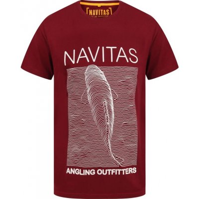 Navitas Tričko Joy Tee Burgundy