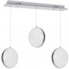 EUlight Závesné LED svietidlo Lira, 3x LED 27w, 4000k, ch