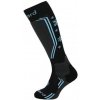 Blizzard lyžařské ponožky Viva Warm ski socks black/grey/blue
