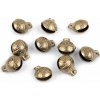 Rolničky mosadzné s krásnym zvukom 13x17 mm - mosadz (2 ks)