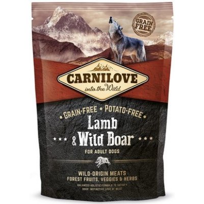 Carnilove Lamb & Wild Boar for Adult Dogs 1,5 kg